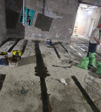 碳纤维加固材料应用的施工质量控制严格