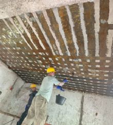 广西楼板裂缝碳纤维加固修复补强案例